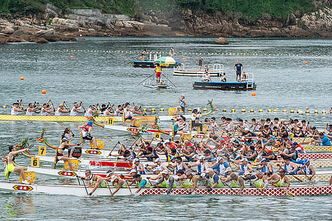 Tuen Ng festival in Hong Kong